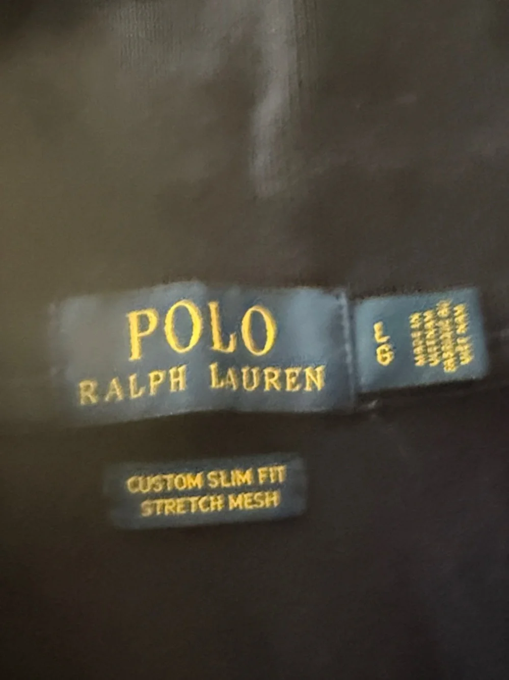 Ralph Lauren Navy Polo Shirt with Embroidered Pony